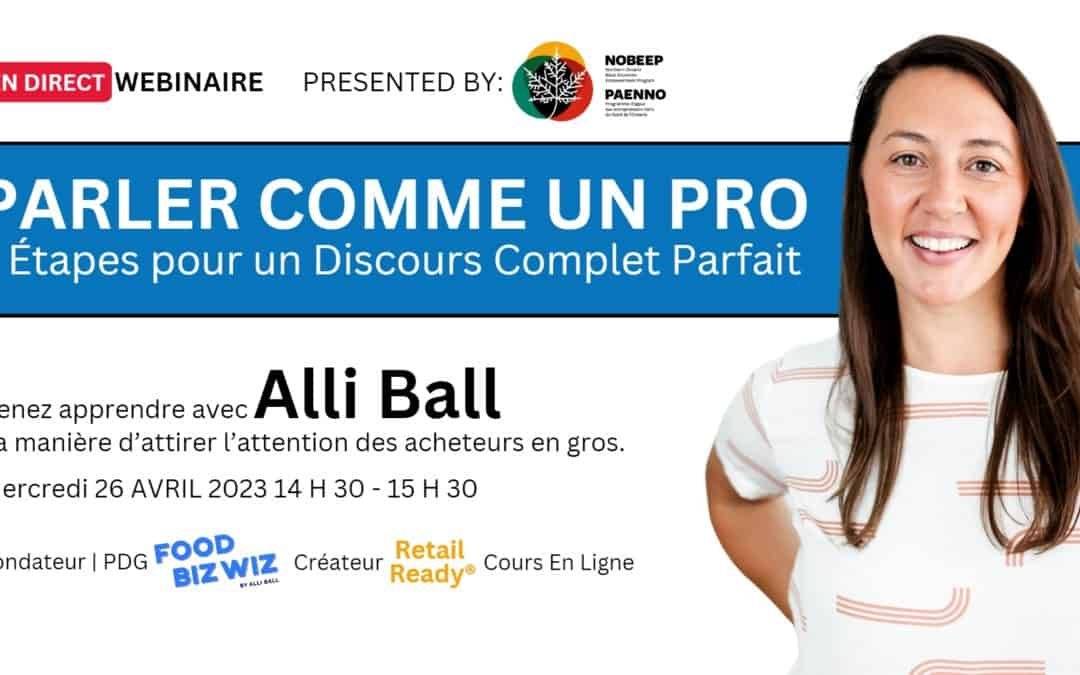 Enregistrement - Le pitch comme un pro : 4 étapes pour une vente en gros parfaite