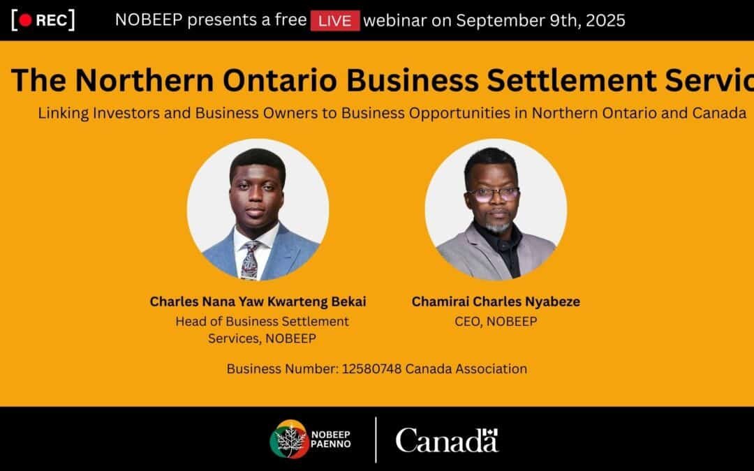 Enregistrement : Service d’établissement des entreprises du Nord de l’Ontario - Webinaire de lancement officiel